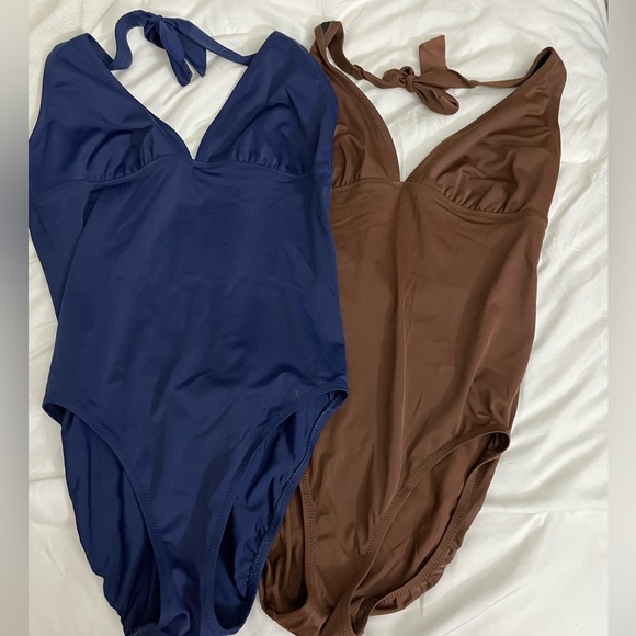 Lands' End Other - LANDS END bundle of one piece bathing suits, size 12 - EUC